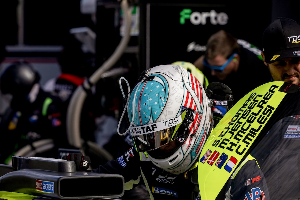 Mikkel Jensen inden 24 timer på Daytona: I år skal vi vinde.
(Foto: TDS Racing)